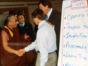David Cooperrider discusses the concept of ‘mirror flourishing’ with His Holiness the Dalai Lama - they explore the power of Appreciative Inquiry and why good things happen to good companies.