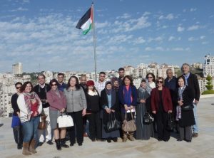 Rama’s transformative peace missions in countries in crisis. Performance-dialogue on the Poetics of Resistance and Transformation, Ramallah, Palestine, February, 2016
