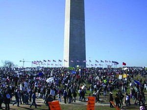 Anti-Iraq-War Peace rally in Washington D.C. 2003