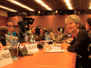 Dot Maver addressed the Global Assembly for Ministries and Infrastructures for Peace, a grassroots effort to create Ministries of Peace and a global culture of peace in every country. Currently five have been established with over 40 countries working toward this end.