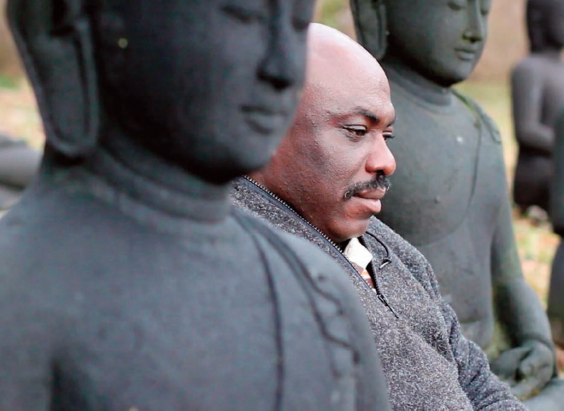 Christian Bethelson at Plum Village, France, a Buddhist Monastery founded by Thich Nhat Hanh February 2014