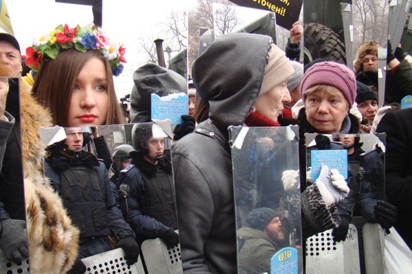 Icons on the Barricades: Ukrainian Protest Art